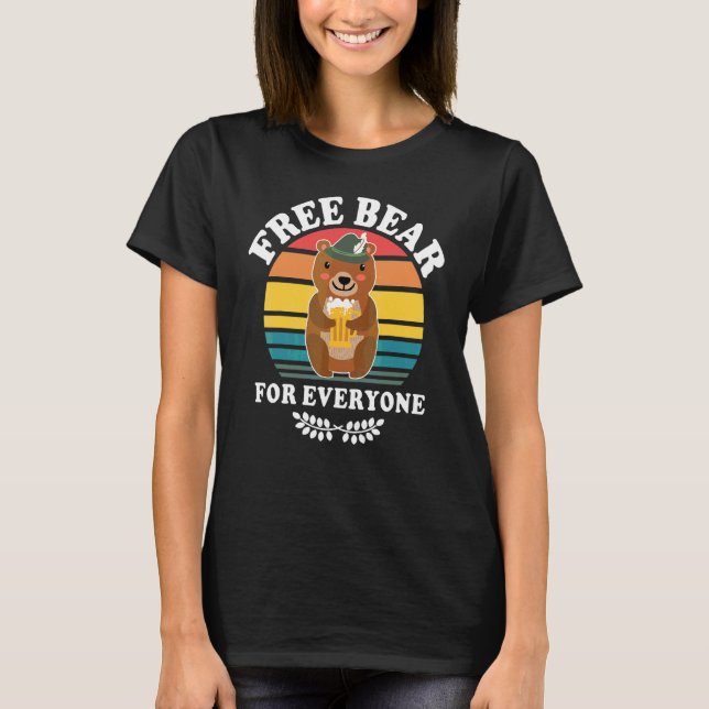 Bier trinkender Trinkender Trinkender Bier Trinker T-Shirt (Vorderseite)