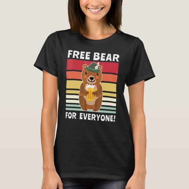 Bier trinkender Trinkender Trinkender Bier Trinker T-Shirt (Vorderseite)