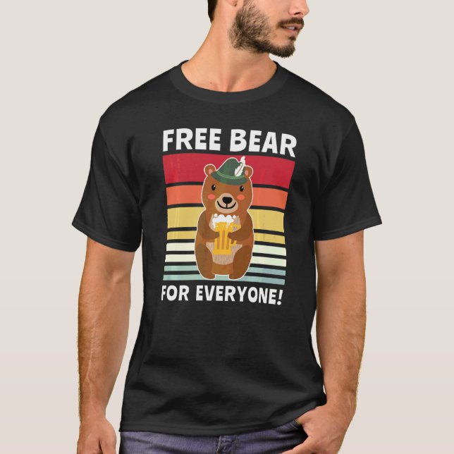 Bier trinkender Trinkender Trinkender Bier Trinker T-Shirt (Vorderseite)