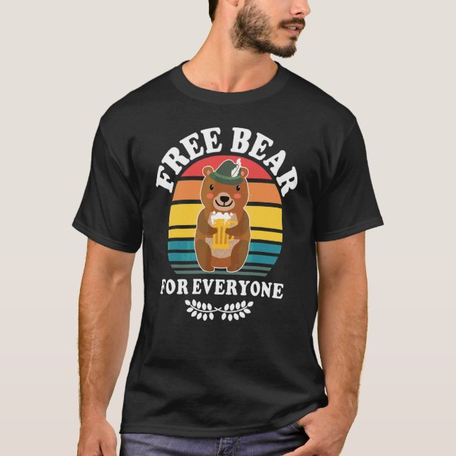 Bier trinkender Trinkender Trinkender Bier Trinker T-Shirt (Vorderseite)