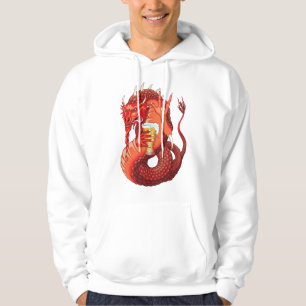Bier trinkt Dragon Men Hoodie