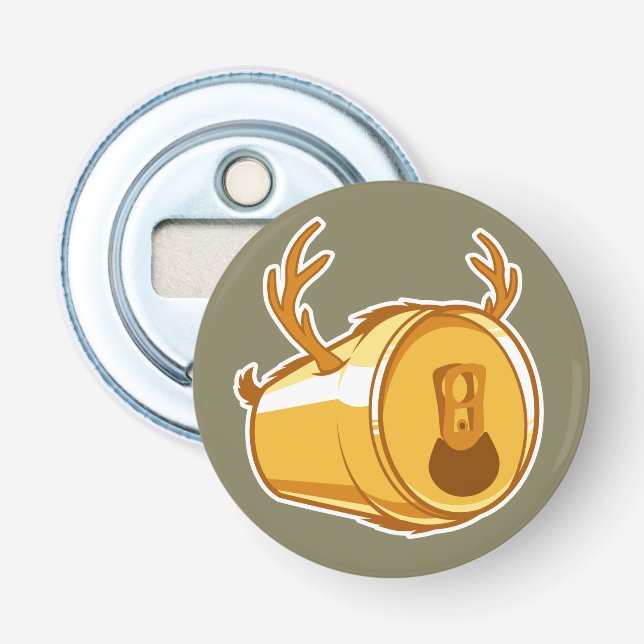 Bier u. Jagd, das Beerhunter Flaschenöffner (Vorderseite)