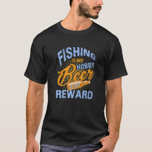 Bier und Angeln - lustiger Angler Premium T-Shirt