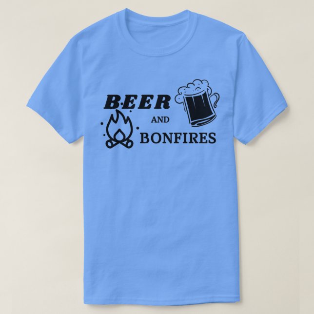 Bier und Brände 1 T-Shirt (Design vorne)