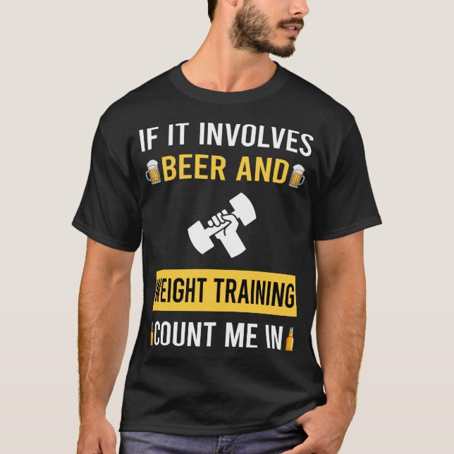Bier- und Gewichtsausbildung T-Shirt (Vorderseite)