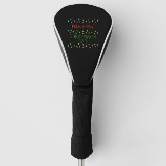Bier und GRILLEN Weihnachten im Juli Geschenk Golf Headcover