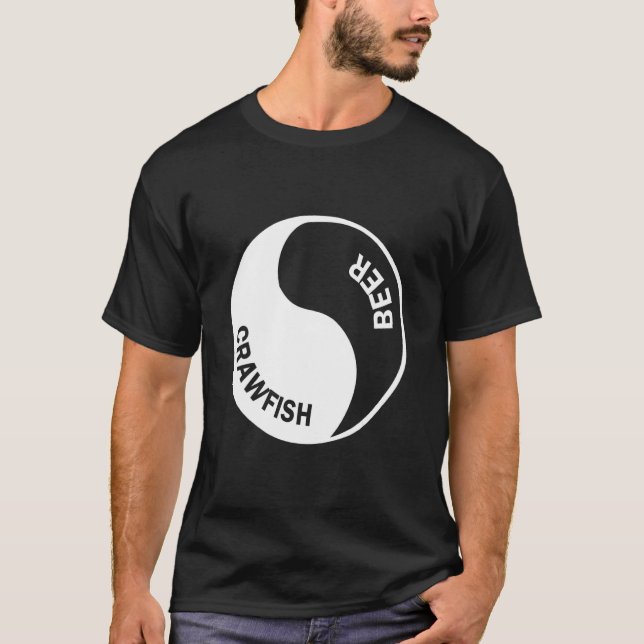 Bier und Langusten  Grafikdesign T-Shirt (Vorderseite)