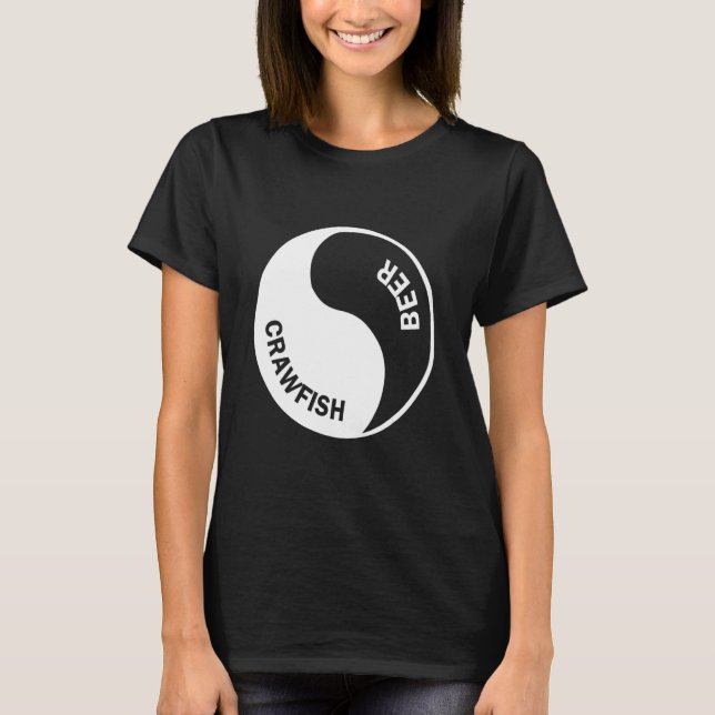 Bier und Langusten  Grafikdesign T-Shirt (Vorderseite)