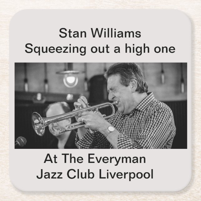 Bier-Untersetzer Rechteckiger Pappuntersetzer (Vorderseite)