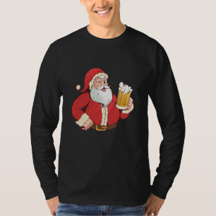 Bier von Santa Claus T-Shirt
