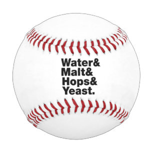 Bier = Wasser & Malt & Hopfen & Hefe. Baseball