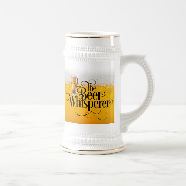 Bier Whisperer Beer Stein Bierglas (Rechts)
