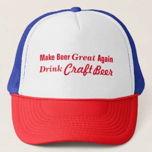 Bier wieder großartig machen - Roter Text Truckerkappe
