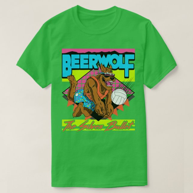 Bier Wolf T-Shirt (Design vorne)