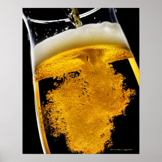 Bier wurde in Glas gegossen, Studio-Aufnahme Poster