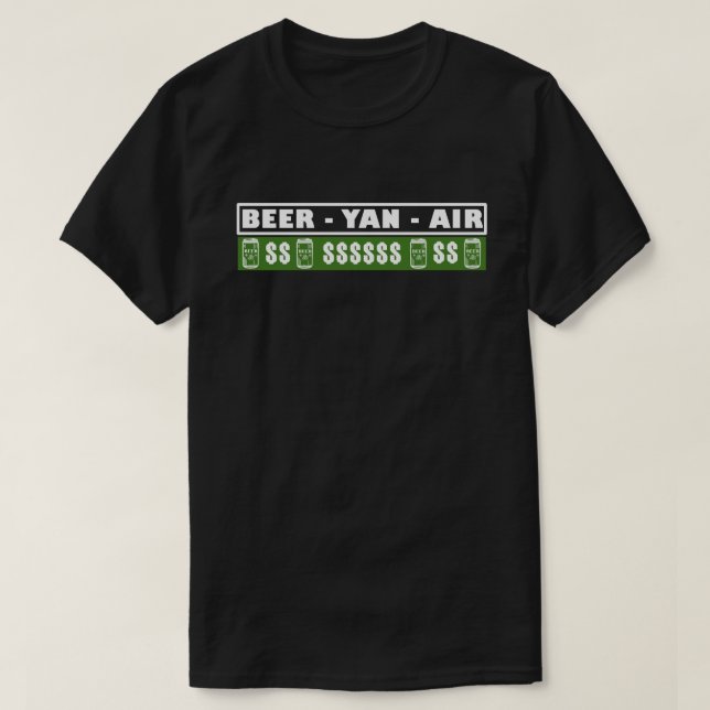 BIER - YAN - AIR T-Shirt (Design vorne)