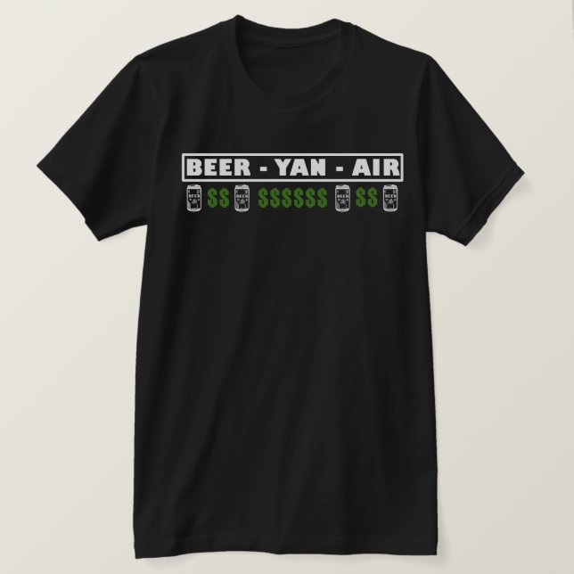 BIER YAN AIR T-Shirt (Design vorne)