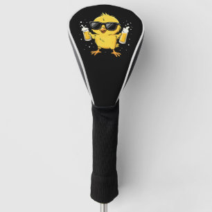 Bier-Zeit Madafakas Lustiges Meme Ente Gans Retro Golf Headcover
