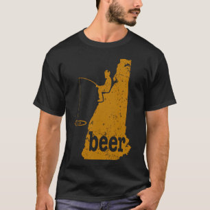 Bierangeln Opa NH Eisangeln Bier T-Shirt