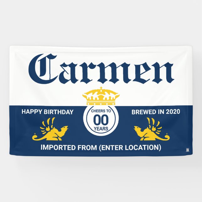 Bierbanner | Cerveza | Mexikanischer Bier | Beifal Banner (Horizontal)