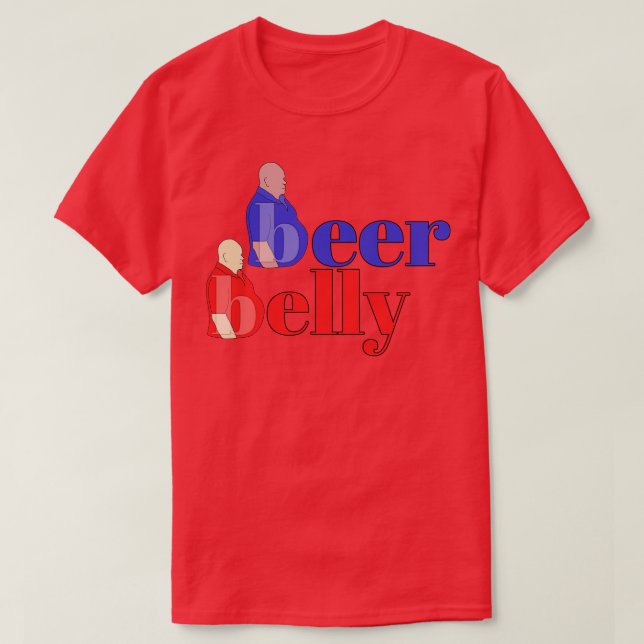 Bierbauch T-Shirt (Design vorne)
