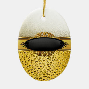 Bierblasen Ale Amber Getränke 2 Keramik Ornament