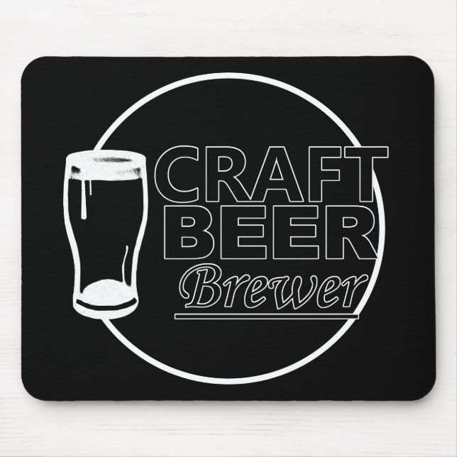 Bierbrauer Mousepad (Vorne)