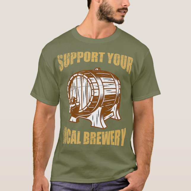 Bierbrauerei T-Shirt (Vorderseite)