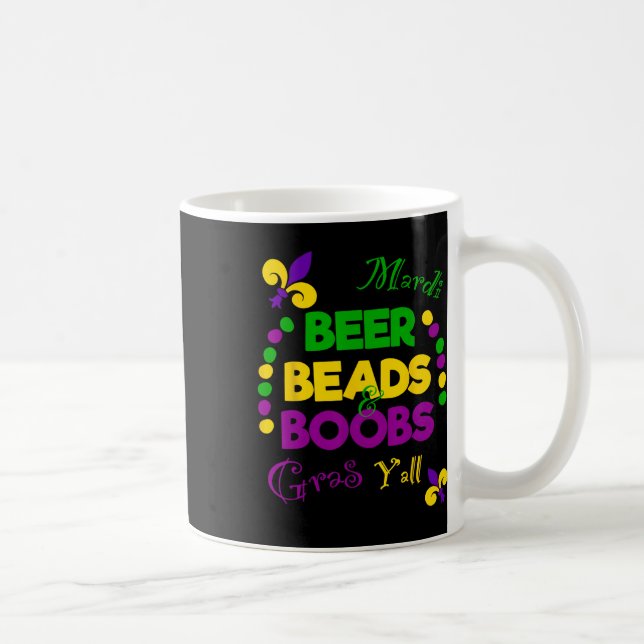 Bierbraun Funny Carnival Party Männer Geschenk Mar Kaffeetasse (Rechts)