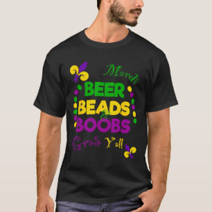 Bierbraun Funny Carnival Party Männer Geschenk Mar T-Shirt