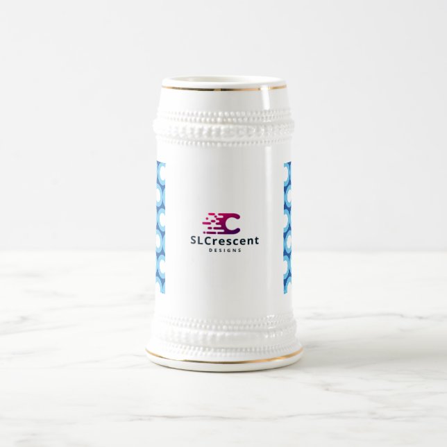 Bierbrille, Tasse und Steine (Mittel)