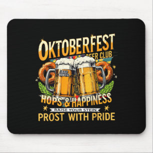 Bierclub Prost mit Stolz Geschenk Trinkteam Mousepad