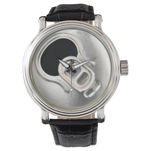 Bierdose für offene Getränke Armbanduhr (Vorderseite)