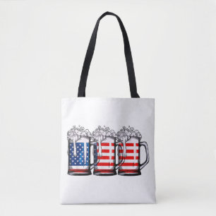 Biere American Flag 4. Juli Männer Frauen Merica D