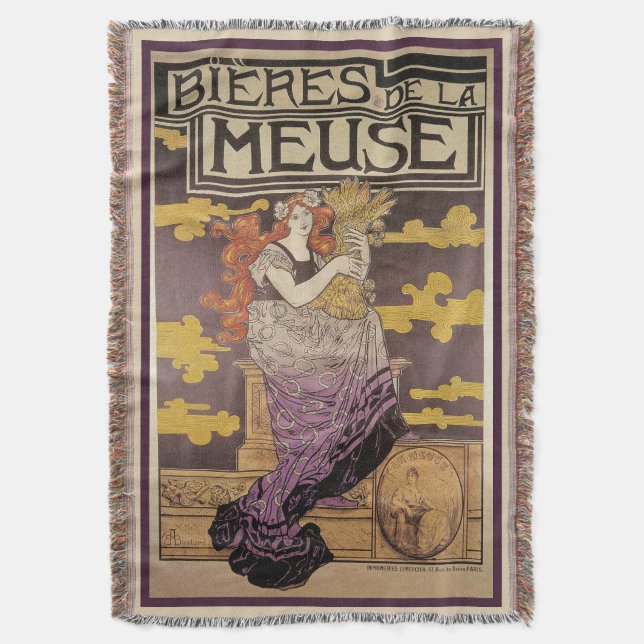 Biere de la Meuse von Marc Auguste Bastard Decke (Vorderseite Vertikal)