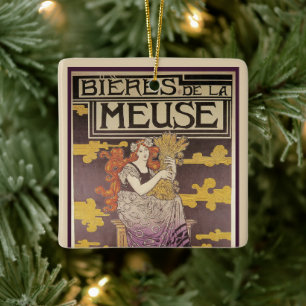 Biere de la Meuse von Marc Auguste Bastard Keramikornament