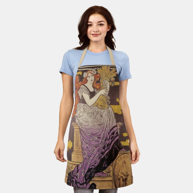 Biere de la Meuse von Marc Auguste Bastard Schürze (Getragen)