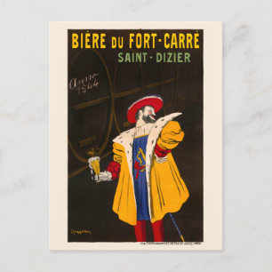 Bière du Fort-Carré Vintage Poster 1907 Postkarte