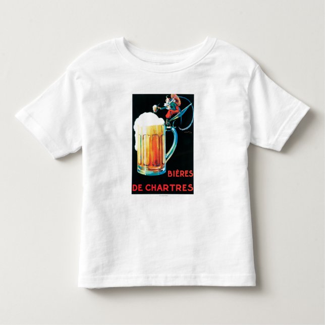 Biere fördernden Plakats Chartres Kleinkind T-shirt (Vorderseite)