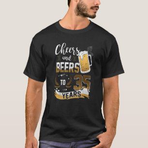 Biere und jubeln bis 35 Jahre mag ich Bier und vie T-Shirt