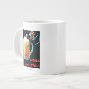 Biere von Chartres Werbeplakat Jumbo-Tasse