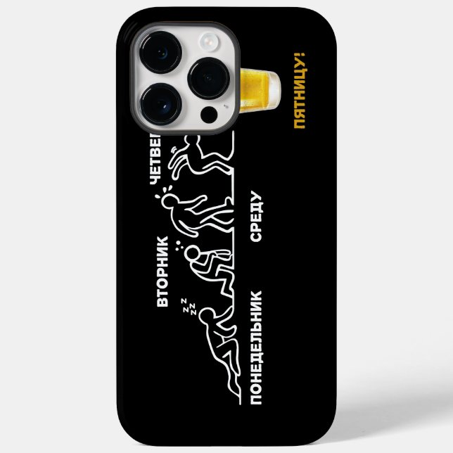 Bierentwicklung Case-Mate iPhone Hülle (Rückseite)