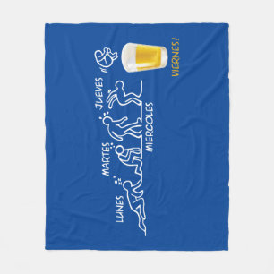 Bierentwicklung Fleecedecke