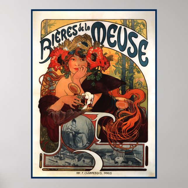 Bieres de la Meuse Poster (Vorne)