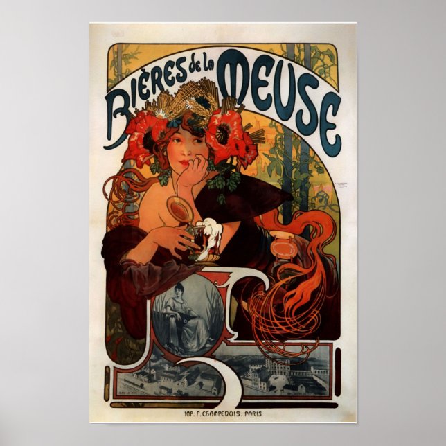 Bieres De La Meuse Poster (Vorne)