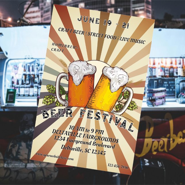 Bierfestival Flyer (Von Creator hochgeladen)