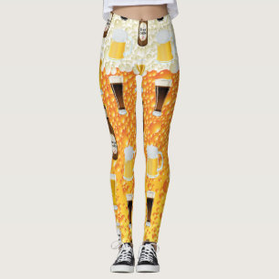 Bierflasche-Leggings Leggings
