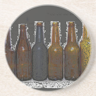 Bierflaschen Getränkeuntersetzer