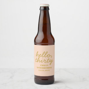  BIERFLASCHENETIKETT