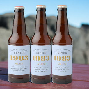  BIERFLASCHENETIKETT